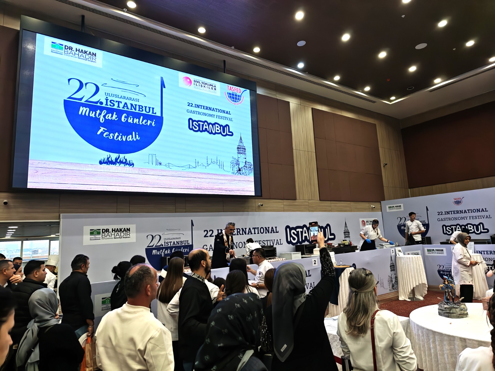 İBB İşletmeler Şube Müdürlüğünden 22. Uluslararası Gastronomi Festivali’nde Büyük Başarı