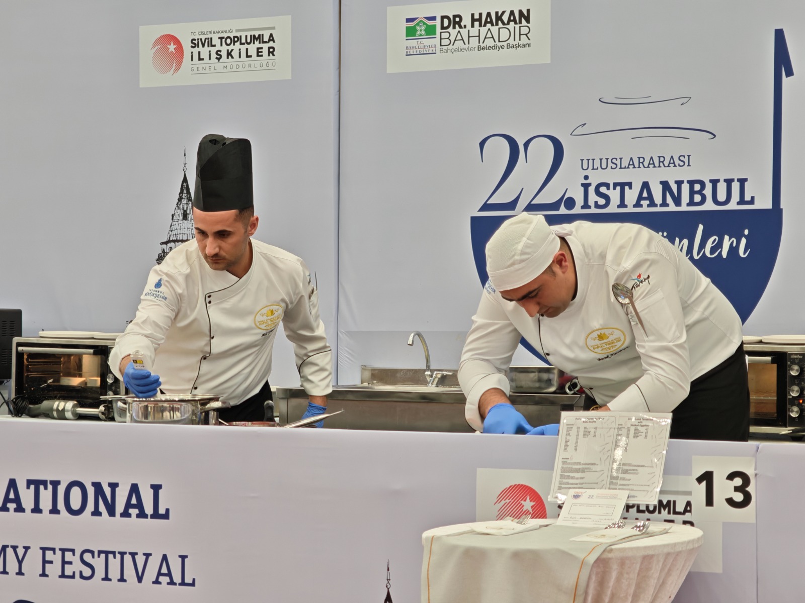 İBB İşletmeler Şube Müdürlüğünden 22. Uluslararası Gastronomi Festivali’nde Büyük Başarı